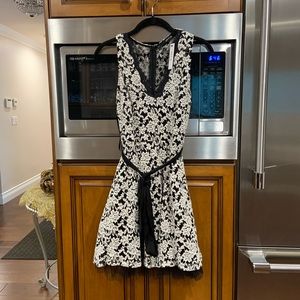 Brand New With A Tag!! Ark N Co Black And White Dress